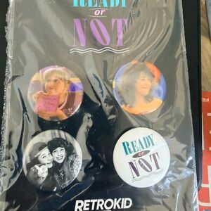 Retrokid Black Button Set